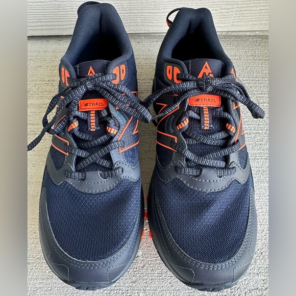 New Balance 410 Trail Dark Blue Orange Shoes MT410RD7 Men’s Size 9.5 NEW no tags - Picture 5 of 15